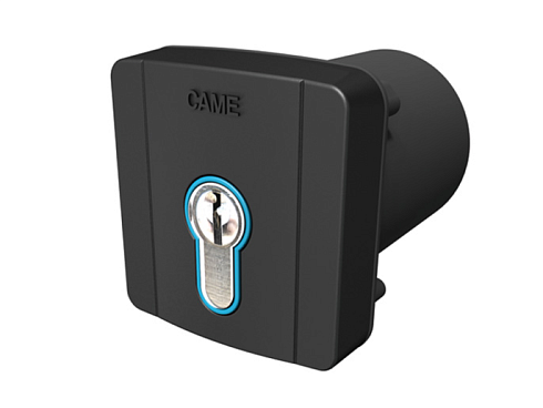 Купить Встраиваемый ключ-выключатель CAME SELD2FDG с цилиндром замка DIN и синей подсветко с доставкой и установкой в Джанкое