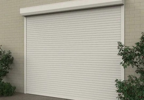 Рулонные гаражные ворота Алютех Prestige с алюминиевым профилем AR/555N и автоматическим управлением с доставкой в Джанкое 
