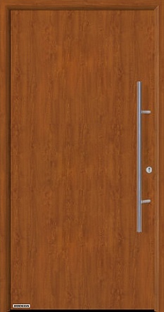 Заказать входные двери Hormann Thermo 65, Мотив 010 с декором поверхности под древесину в Джанкое