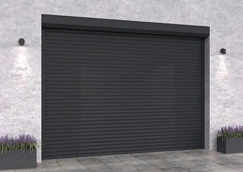 Рулонные ворота для гаража Алютех Trend с алюминиевым профилем PD/77 и высокой защитой от взлома с доставкой в Джанкое 